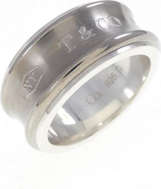 Tiffany & Co. Silver 925 Titanium Band Ring (Pre-Owned)