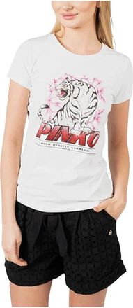 Pinko Pinko, Tops, Dames, Wit, M, T-shirts