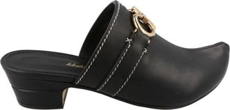 Ferragamo Phobos Leather Mules