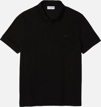 Lacoste Mens Lacoste PH5522 Paris Stretch Pique Polo - Black - Size: 36