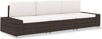 Nova Furniture Limited - Sof&aacute; Seccional De 3 Plazas De Rat&aacute;n Sint&eacute;tico