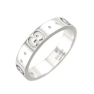 Gucci White Gold (18K) Band Ring (Pre-Owned)