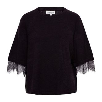 &Co Woman Ronde hals trui - Dames - Truien - Paars - Maat: 2XL Acryl
