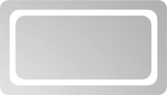 vidaXL Espejo De Ba&ntilde;o Led Transparente 70 X 40 Cm Vidrio Templado Vidaxl