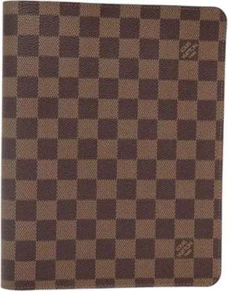 Louis Vuitton Pre-owned Day Planner Cover - Dames - Vintage Accessoires - Bruin - ONE Size - Vintage