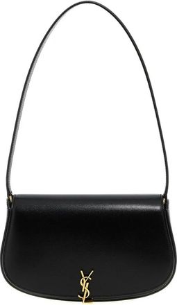 Saint Laurent Monogram Schoudertas - Dames - Schoudertassen - Zwart - ONE Size - Leer - Tassen