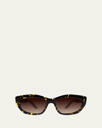 Barton Perreira Bessie 57mm Cat-Eye Sunglasses