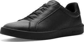 Cole Haan Grand Crosscourt Daily Lace-to-toe Slip On Mens Shoes Black/Raven : 10.5 D - Medium, Leather