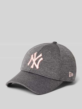 New Era New Era Basecap mit verst&auml;rktem Schirm und Stitchings in Mittelgrau, Gr&ouml;&szlig;e 1