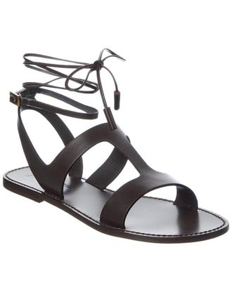 Max Mara Lemma Leather Sandal