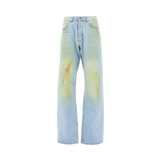 C.9.3 Stained effect Relaxed Fit jeans Man 48