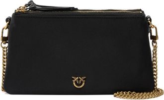Pinko Cross Body Bags - Dames - Schoudertassen - Zwart - ONE Size - Katoen - Tassen
