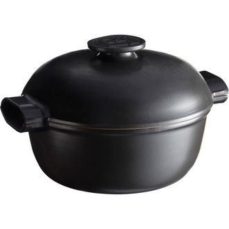 Emile Henry Delight 4.25 Quart Round Dutch Oven, Slate at Nordstrom