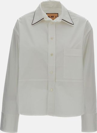 Plan C Camicia Boxy Con Profili