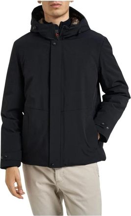 H&egrave;SKIMO Parka Short GS Tech - Heren - Jassen - Zwart - Maat: S Nylon