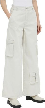 Gestuz Wide Jeans - Jeans - Mujer - Blanco - S
