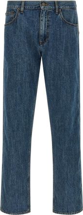 Burberry Blue Low Rise Jeans