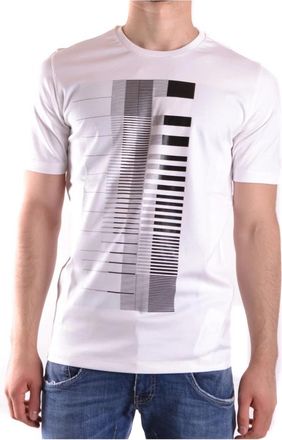 Diesel Casual Katoenen T-shirt - Heren - T-shirts - Wit - L - Katoen - Tops