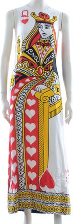 Dolce & Gabbana Dames Zijde Midi Jurk