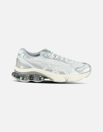 Asics Asics GEL-KINETIC FLUENT Trainers White & Silver - Size: 10.5/10.5