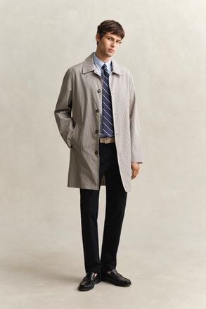 GANT Men Cotton Blend Car Coat (XXXL) OAT BEIGE