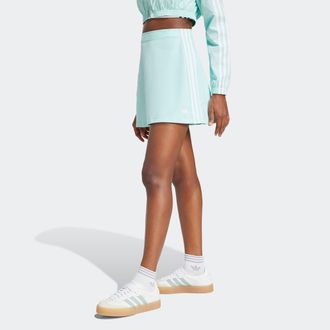 adidas adidas Originals Sweatrock 3S MINI SKIRT klassische Silhouette, k&uuml;rzerer Schnitt, aus Polyester und Elasthan