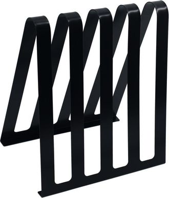 Vacchetti Vacchetti - Revistero De Metal Negro 4 Plazas Cm31x22h36