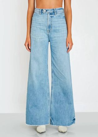 Noend Sophia Super High Rise Wide Leg Jean In Dover
