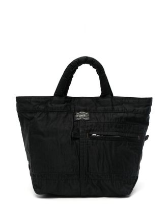 Porter-Yoshida & Co. press-stud tote bag - men - Fabric - OS - Black