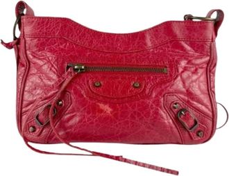 Balenciaga Pre-owned Cross Body Bags, female, Red, Size: ONE SIZE Pre-owned Vintage Shoulder Bag