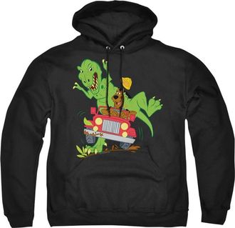 Gildan Scooby Doo Dino Chase Adult Pull Over Hoodie / Hooded Sweatshirt