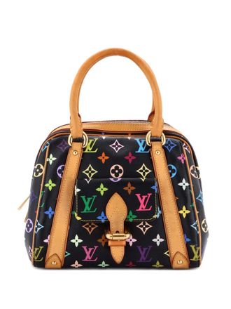 Louis Vuitton Priscilla Handbag Monogram Multicolor satchel - Black