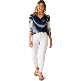 Carve Designs Carson Hi Rise Jean in White at Nordstrom, Size 12