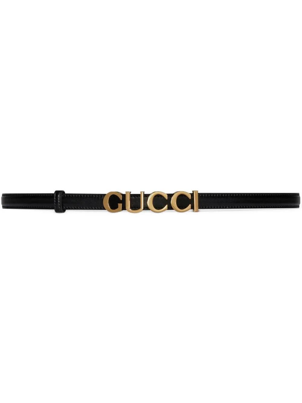 ベルト GUCCI Woman Belt Black 7516000YA0G 1000 GUCCI: Belt woman - Black | Gucci belt 7516000YA0G online at