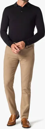 34 Heritage Verona Chino Pants In Khaki High Flyer