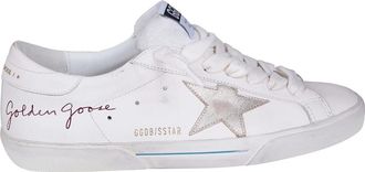 Golden Goose Super-Star Sneakers - Heren - Sneakers - Wit - 46 EU - Leer - Schoenen