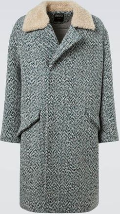Ermenegildo Zegna Cappotto in lana e cashmere