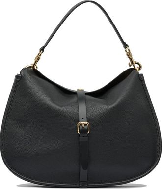 Etro Zwarte leren schoudertas - Dames - Schoudertassen - Zwart - ONE Size - Leer - Tassen