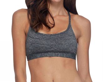 Body Glove Axis Light Impact Sports Bra In Grey