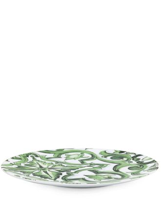 Dolce & Gabbana Piatto con stampa - Verde