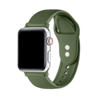 Posh Tech Silicone Band for Apple Watch in Wild Green at Nordstrom