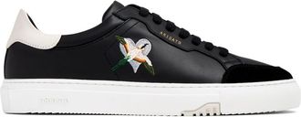 Axel Arigato Clean 180 Heart Bird-embroidered sneakers - men - Calf Leather/Rubber/Calf Leather/Calf Suede - 41 - Black