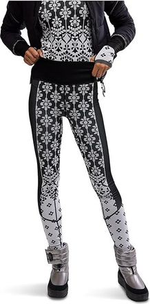 Free People Movement Myoko Jacquard Leggings Womens Clothing Onyx : MD (Womens 8-10), Elastane/Polyester