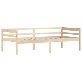 vidaXL Estructura De Cama Sin Colch&oacute;n Madera Maciza De Pino 90x200 Cm Vidaxl