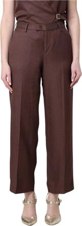PT01 Mujer, Pantalones, Marr&oacute;n, Talla: L