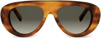 Celine Zonnebrillen - Dames - Zonnebrillen - Bruin - 57 MM - Accessoires