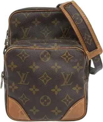 Louis Vuitton Pre-owned Cross Body Bags, female, Brown, Size: ONE SIZE Pre-owned Cross Body Bag