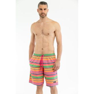Moschino Multicolor Polyester Swim Mens Shorts