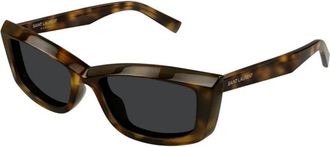 Saint Laurent Authentieke Bril met Topkwaliteit - Dames - Zonnebrillen - Bruin - 54 MM - Accessoires