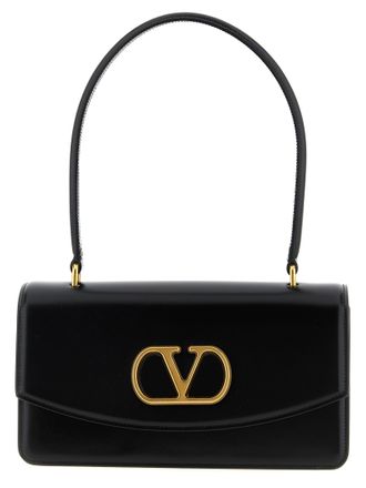 Valentino Garavani Black Calfskin Shoulder Womens Bag